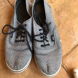 Women’s gray vans